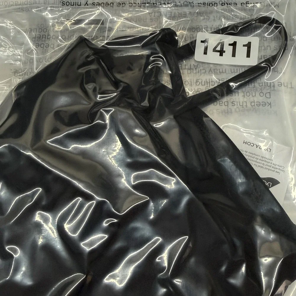 CALIA Triangle Bikini Top Womens XXL‎ Pure Black Adjustable Straps WSA12421B